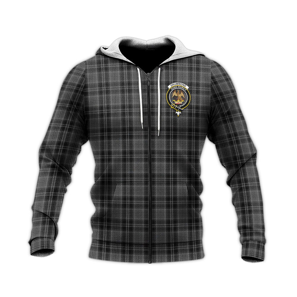 drummond-grey-tartan-knitted-hoodie-with-family-crest