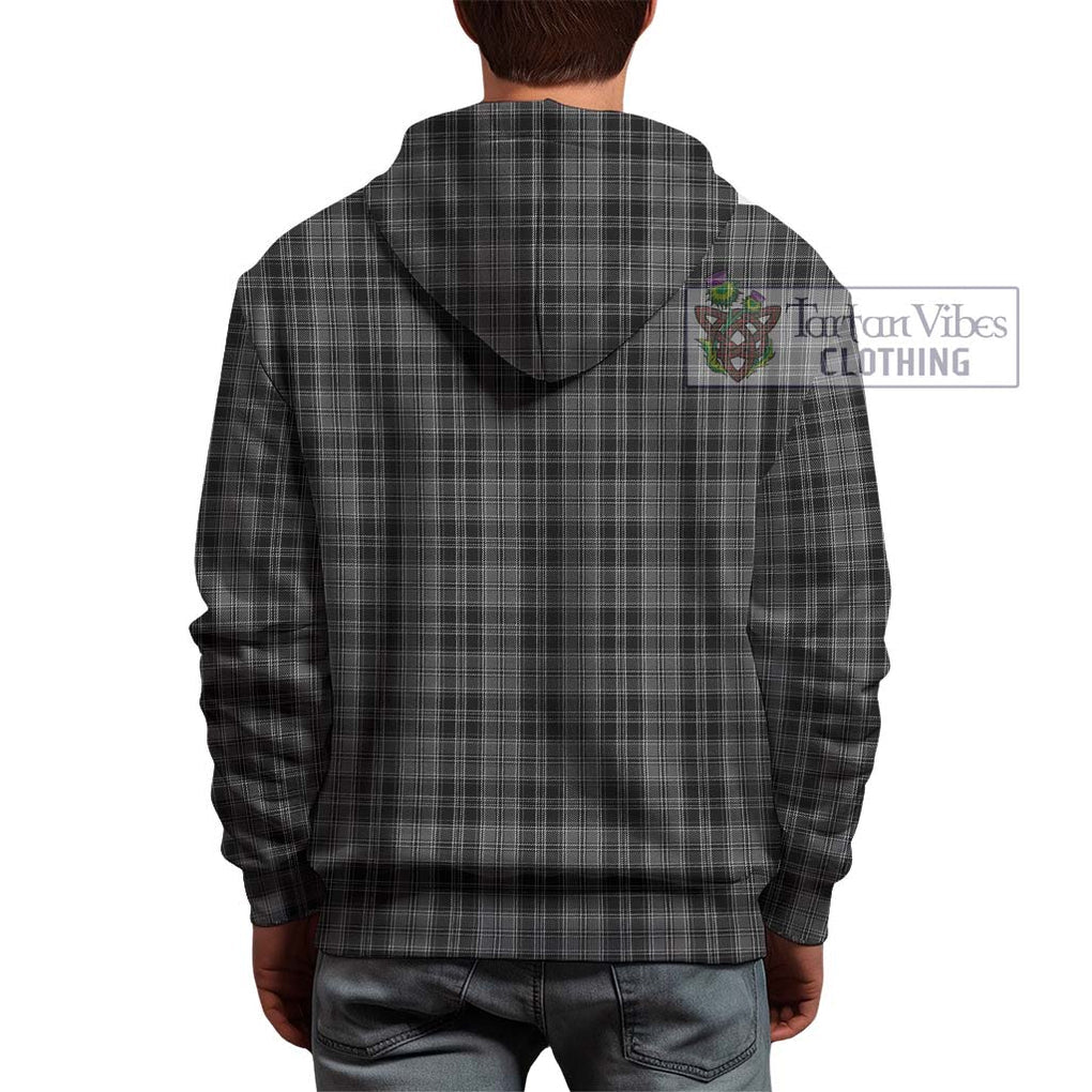 Drummond Grey Tartan Hoodie with Family Crest DNA In Me Style - Tartanvibesclothing Shop