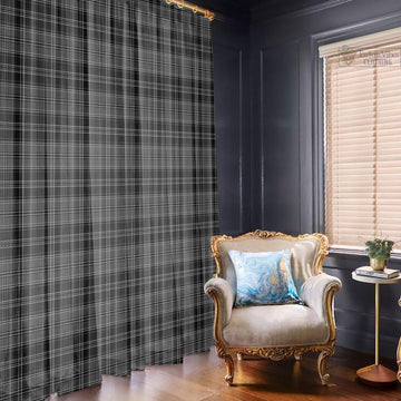 Drummond Grey Tartan Window Curtain