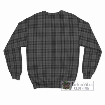 Drummond Grey Tartan Sweatshirt with Family Crest DNA In Me Style