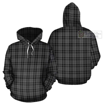 Drummond Grey Tartan Cotton Hoodie