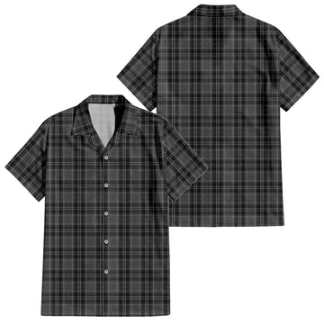 Drummond Grey Tartan Short Sleeve Button Down Shirt