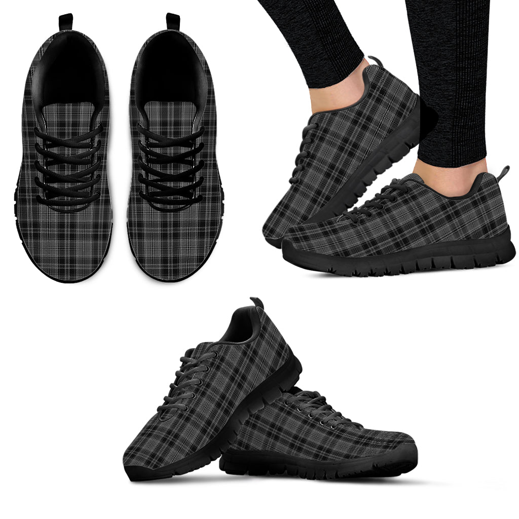 Drummond Grey Tartan Sneakers - Tartan Vibes Clothing