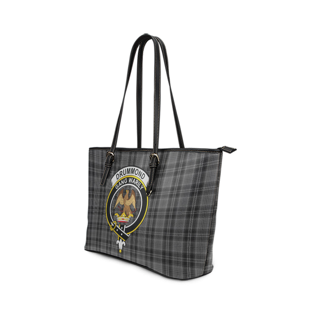 drummond-grey-tartan-leather-tote-bag-with-family-crest