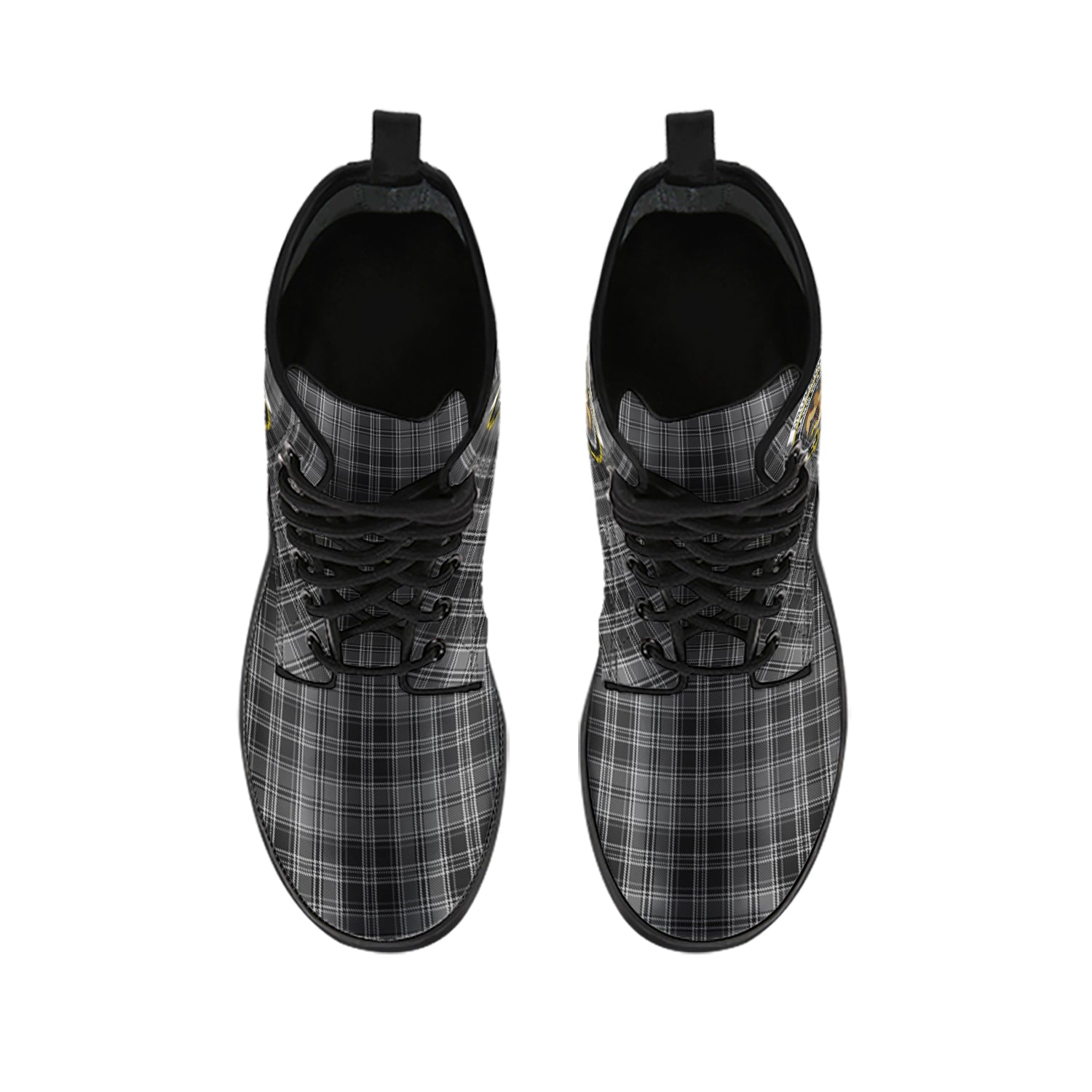 drummond-grey-tartan-leather-boots-with-family-crest