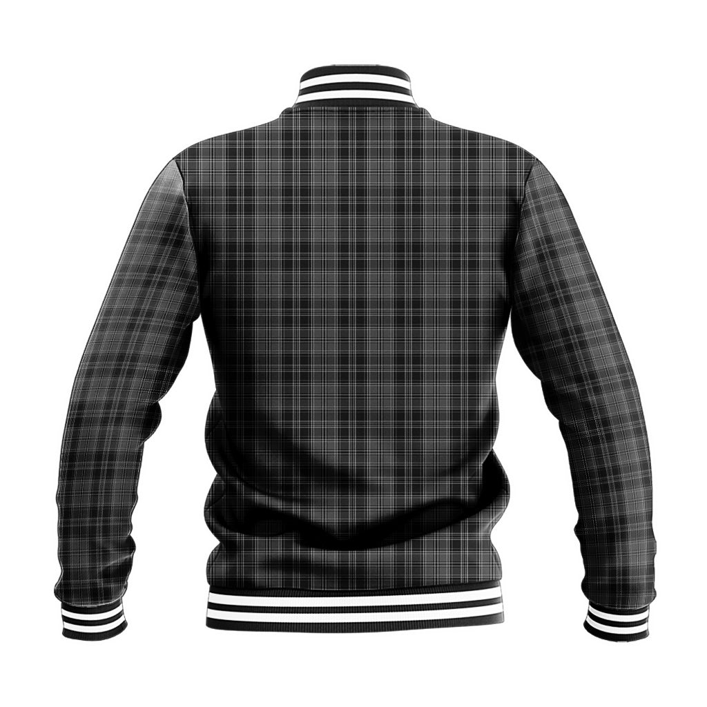 Drummond Grey Tartan Baseball Jacket - Tartan Vibes Clothing