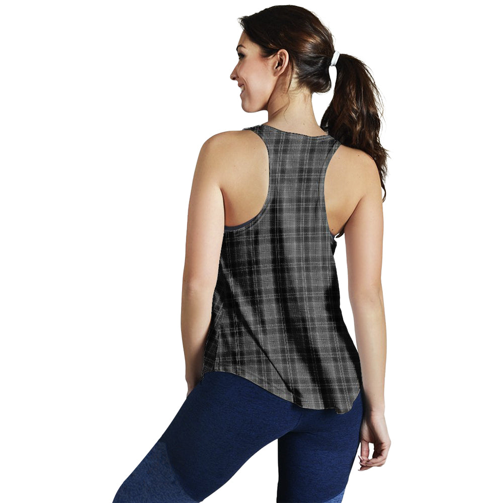 drummond-grey-tartan-women-racerback-tanks-with-family-crest