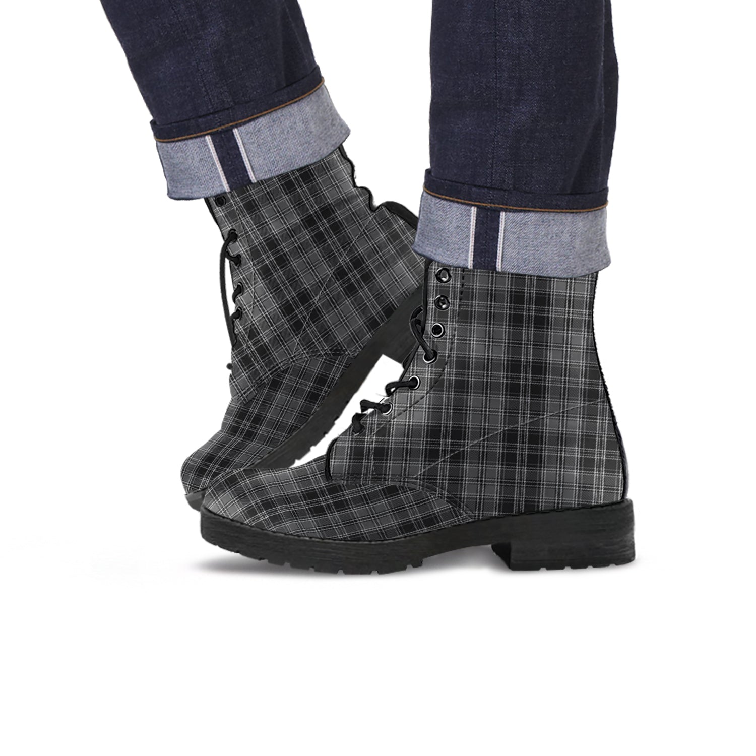 drummond-grey-tartan-leather-boots