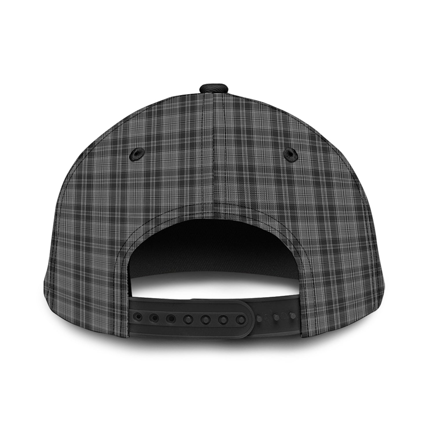 Drummond Grey Tartan Classic Cap with Family Crest - Tartan Vibes Clothing