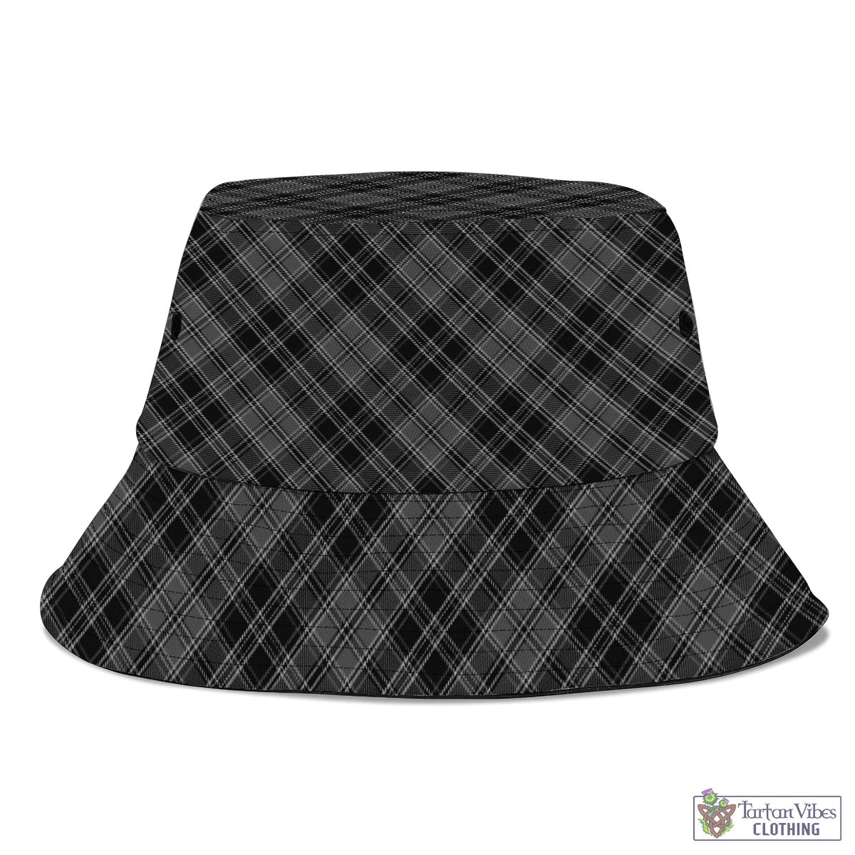 Tartan Vibes Clothing Drummond Grey Tartan Bucket Hat