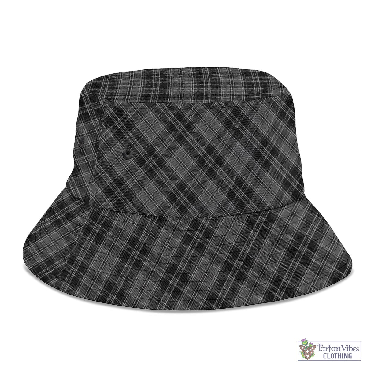 Tartan Vibes Clothing Drummond Grey Tartan Bucket Hat