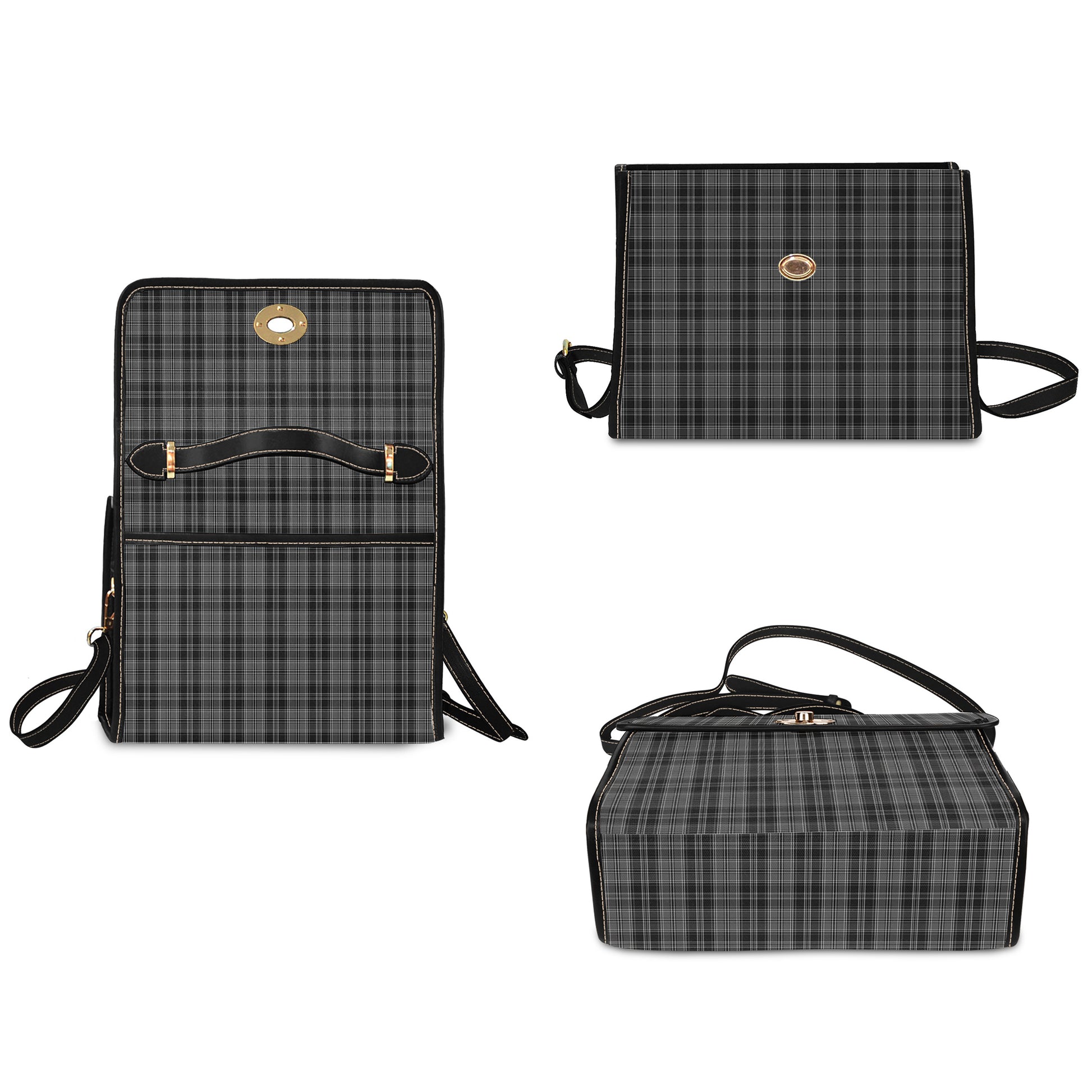 drummond-grey-tartan-leather-strap-waterproof-canvas-bag