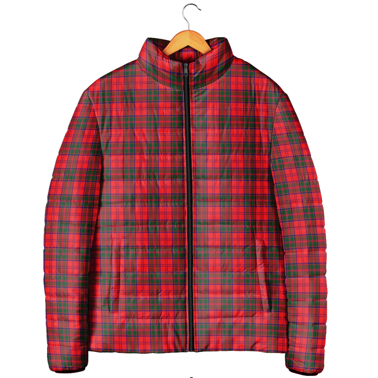 Drummond Modern Tartan Padded Jacket Men's Padded Jacket - Tartan Vibes Clothing