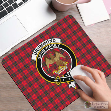 Drummond Modern Tartan Mouse Pad with Family Crest