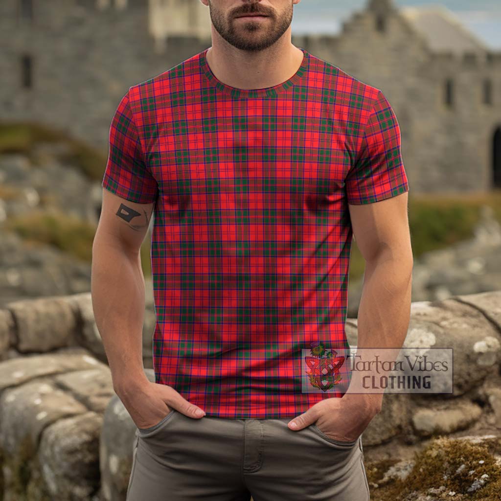 Drummond Modern Tartan Cotton T-Shirt Men's Shirt - Tartanvibesclothing Shop