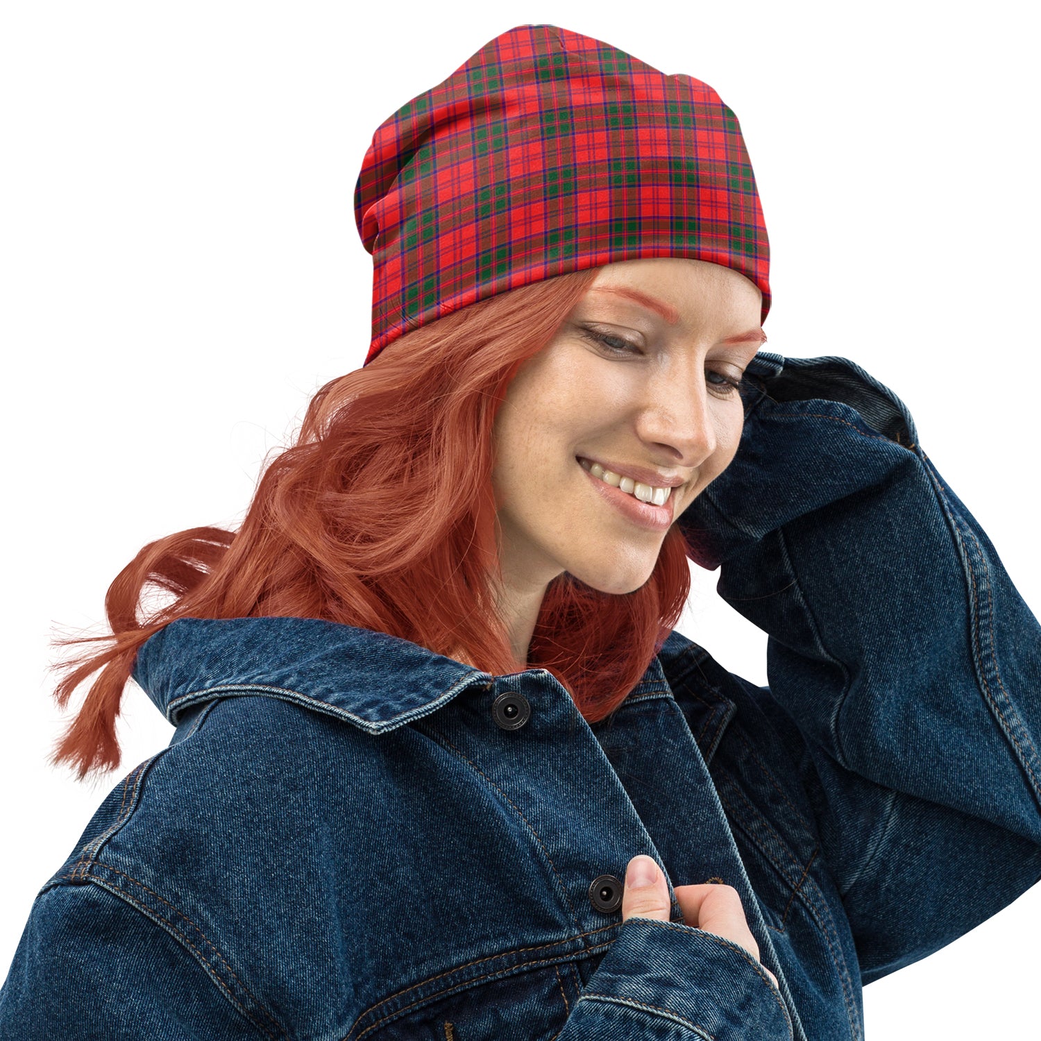 Drummond Modern Tartan Beanies Hat One Size 10.5*10.2 inches - Tartan Vibes Clothing