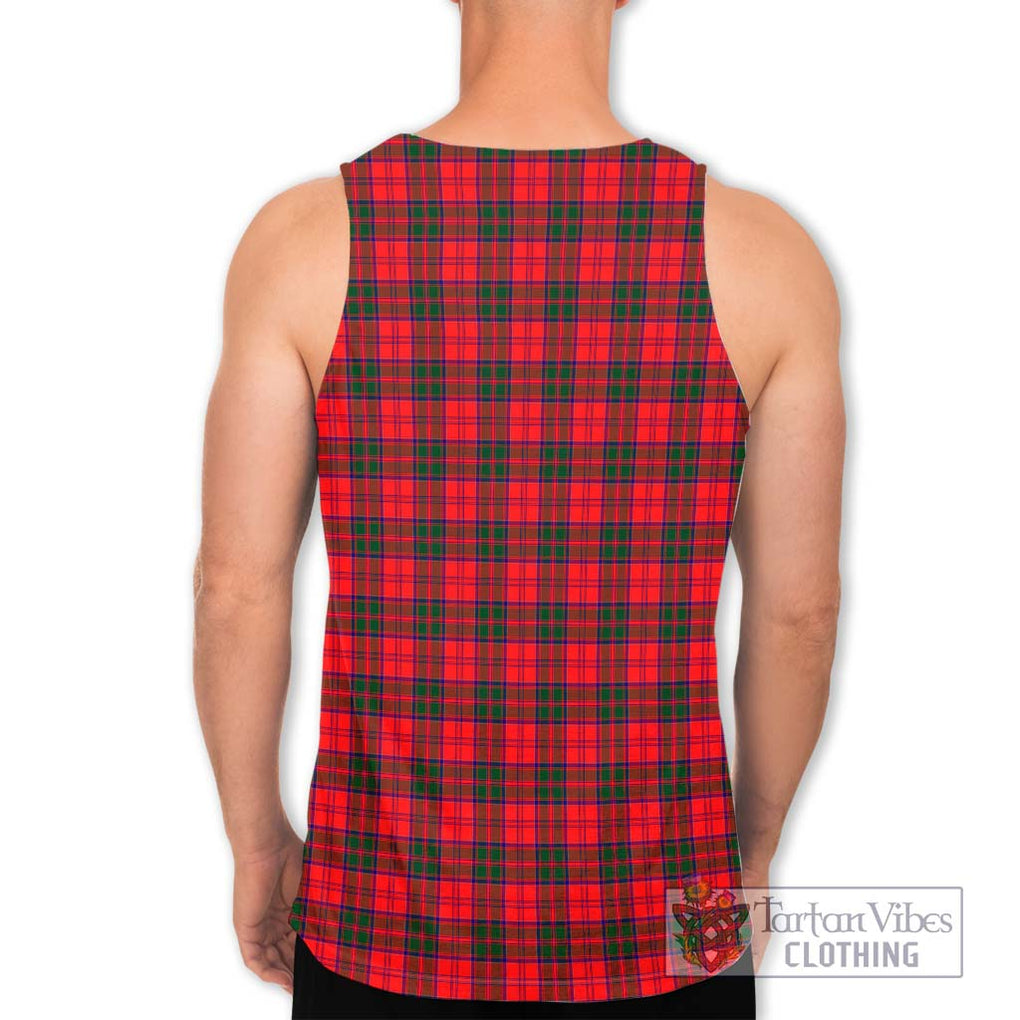 Drummond Modern Tartan Men's Tank Top with Family Crest DNA In Me Style - Tartanvibesclothing Shop