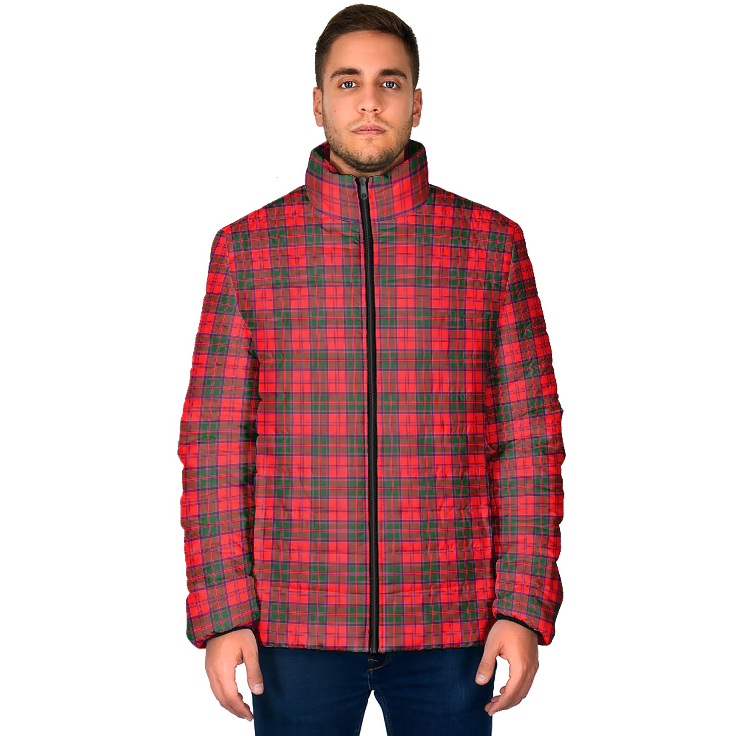 Drummond Modern Tartan Padded Jacket - Tartan Vibes Clothing