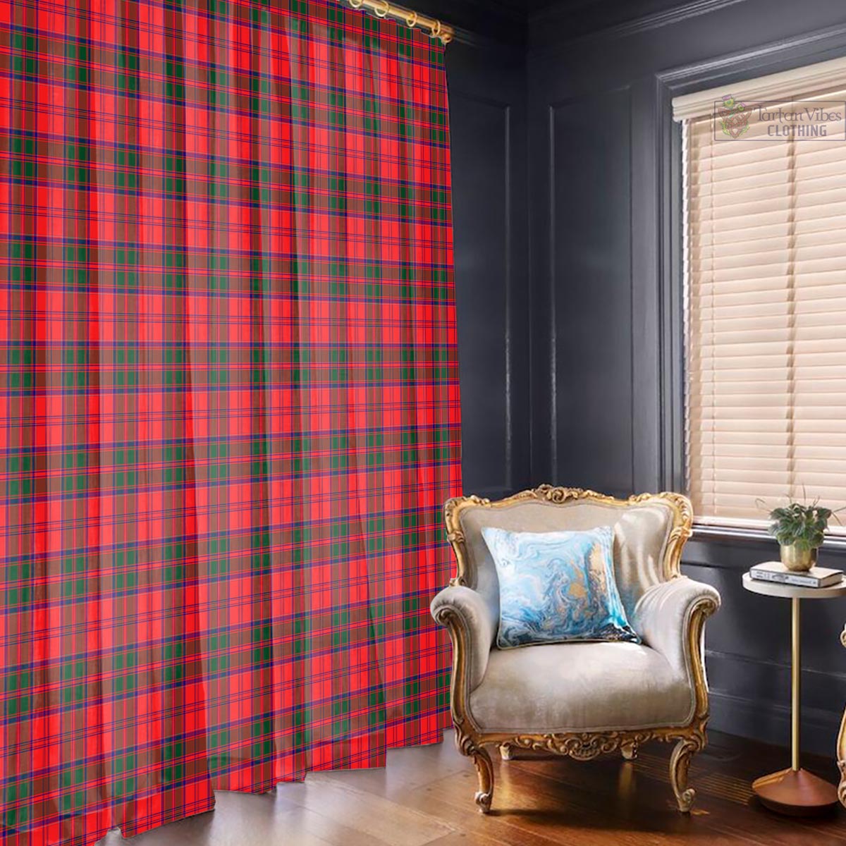 Drummond Modern Tartan Window Curtain