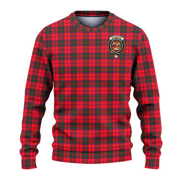 Drummond Modern Tartan Ugly Sweater with Family Crest