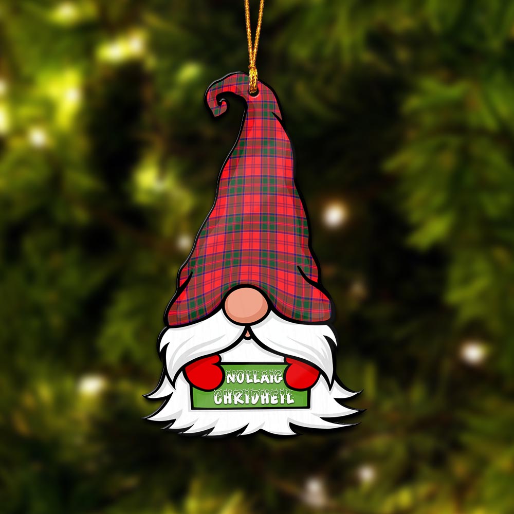 Drummond Modern Gnome Christmas Ornament with His Tartan Christmas Hat - Tartan Vibes Clothing