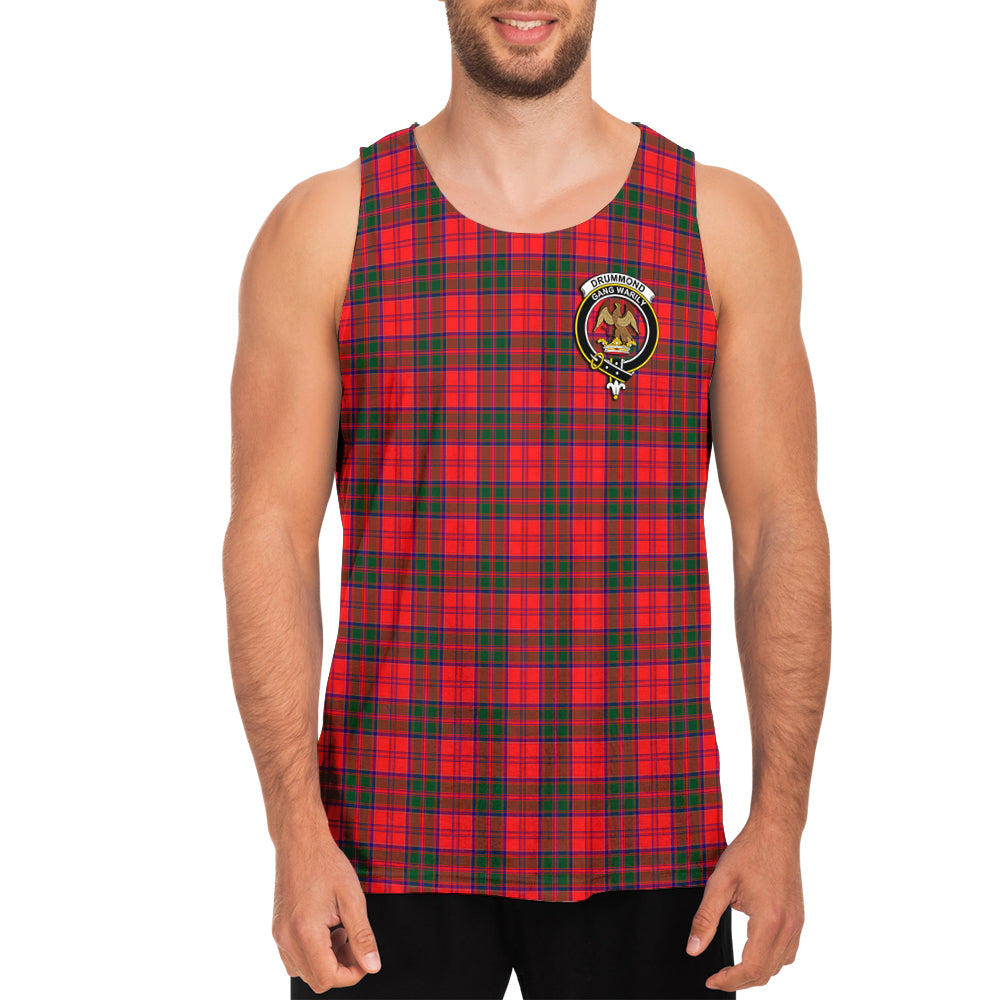 drummond-modern-tartan-mens-tank-top-with-family-crest