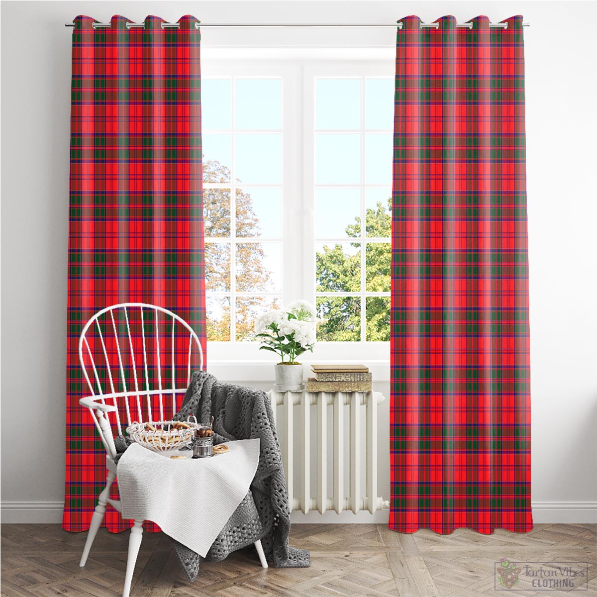 Drummond Modern Tartan Window Curtain