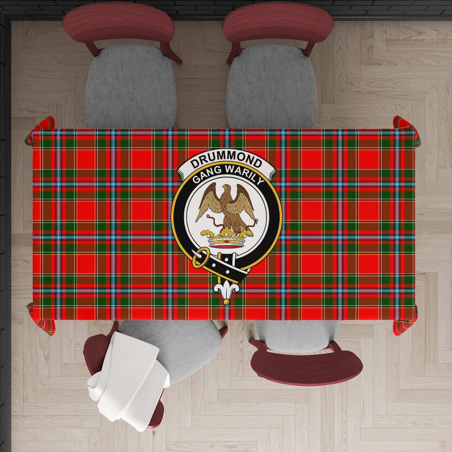 drummond-of-perth-tatan-tablecloth-with-family-crest