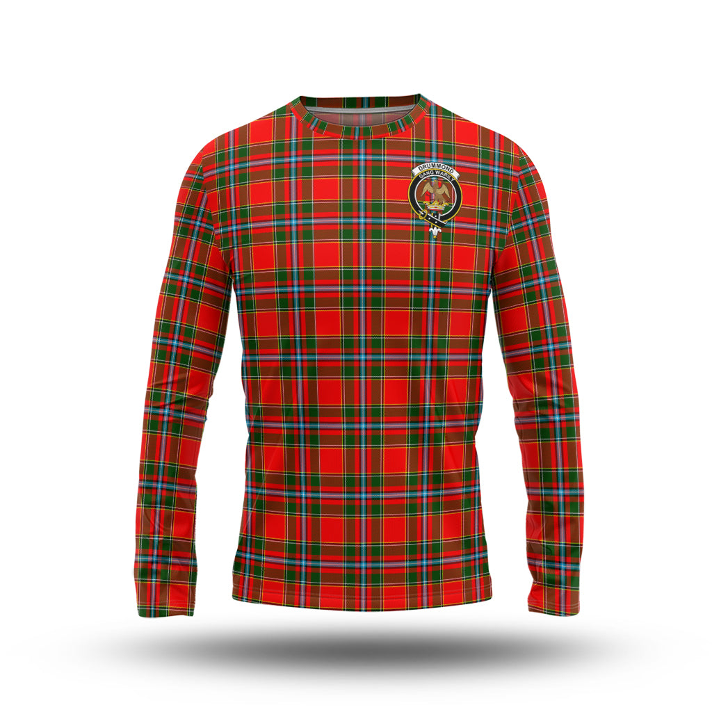 drummond-of-perth-tartan-long-sleeve-t-shirt-with-family-crest