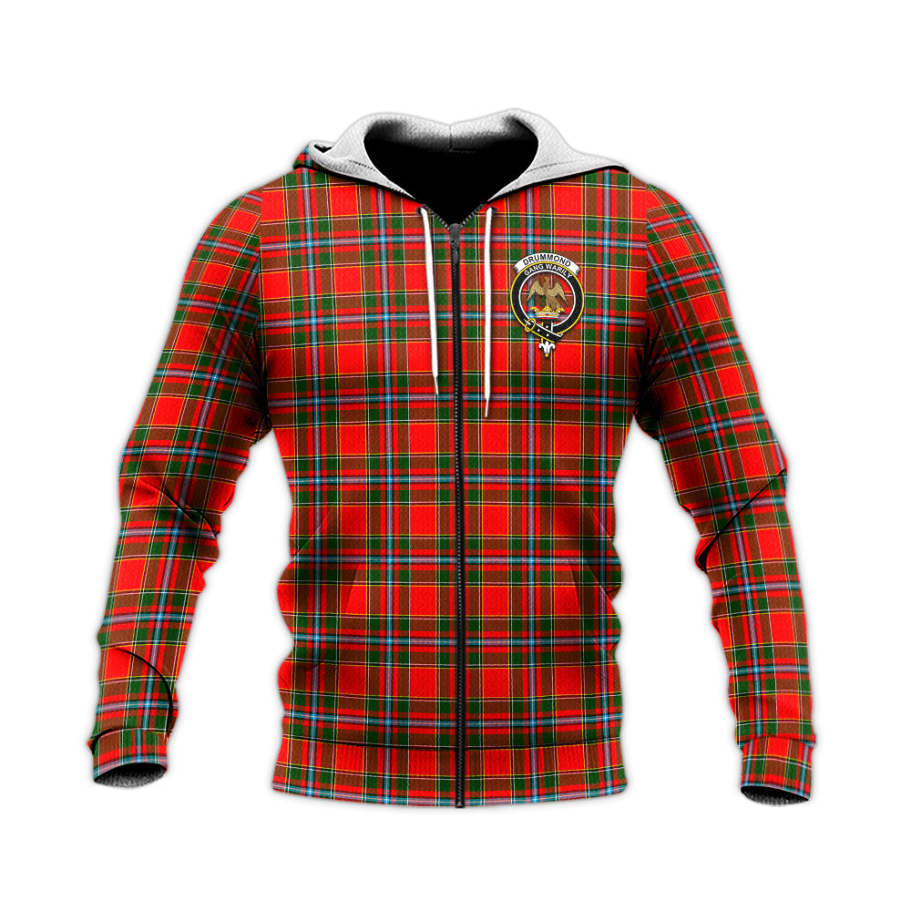 drummond-of-perth-tartan-knitted-hoodie-with-family-crest