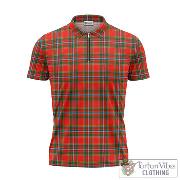 Drummond of Perth Tartan Zipper Polo Shirt