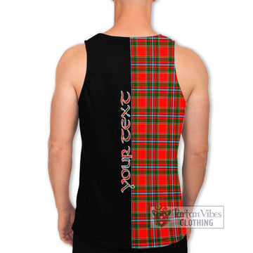 Drummond of Perth Tartan Men's Tank Top with Family Crest and Half Of Me Style