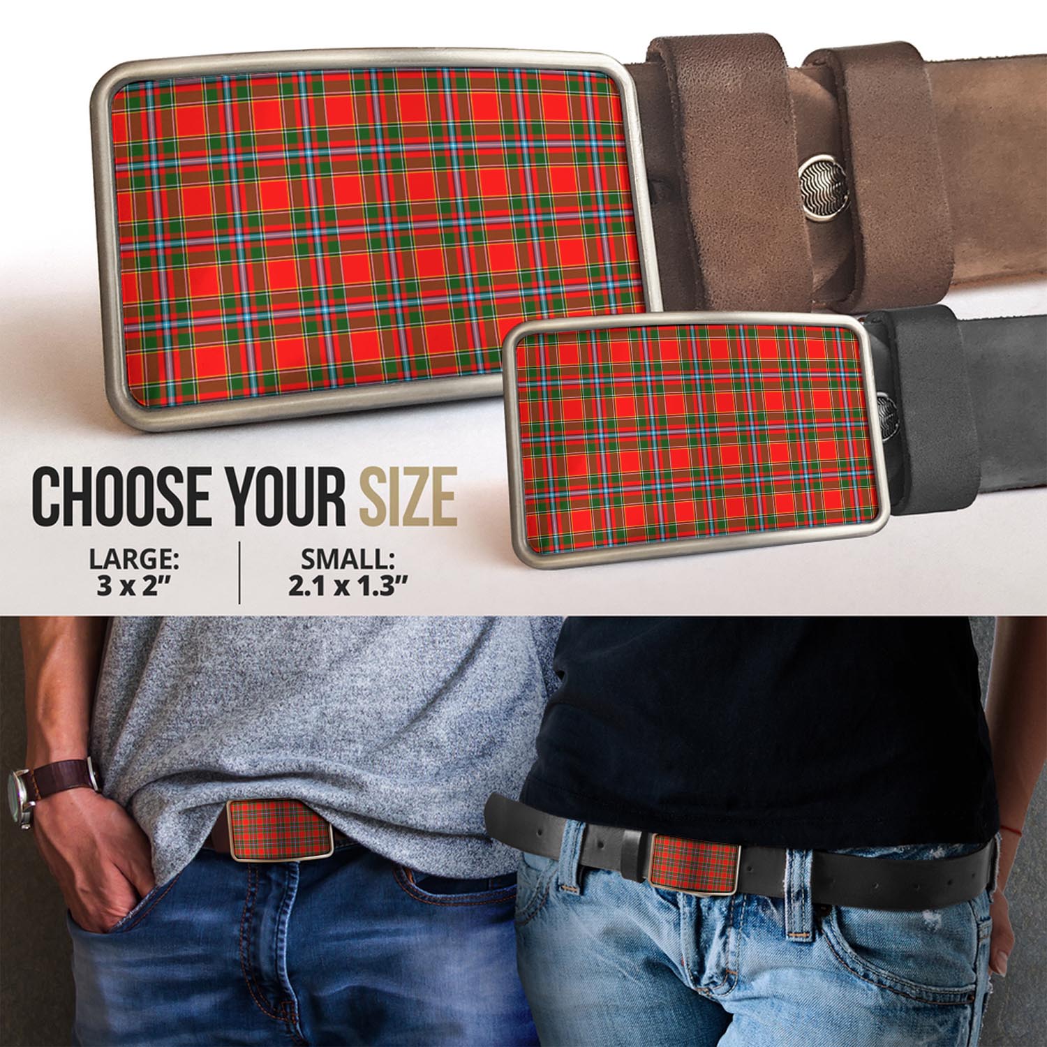 Drummond of Perth Tartan Belt Buckles - Tartan Vibes Clothing