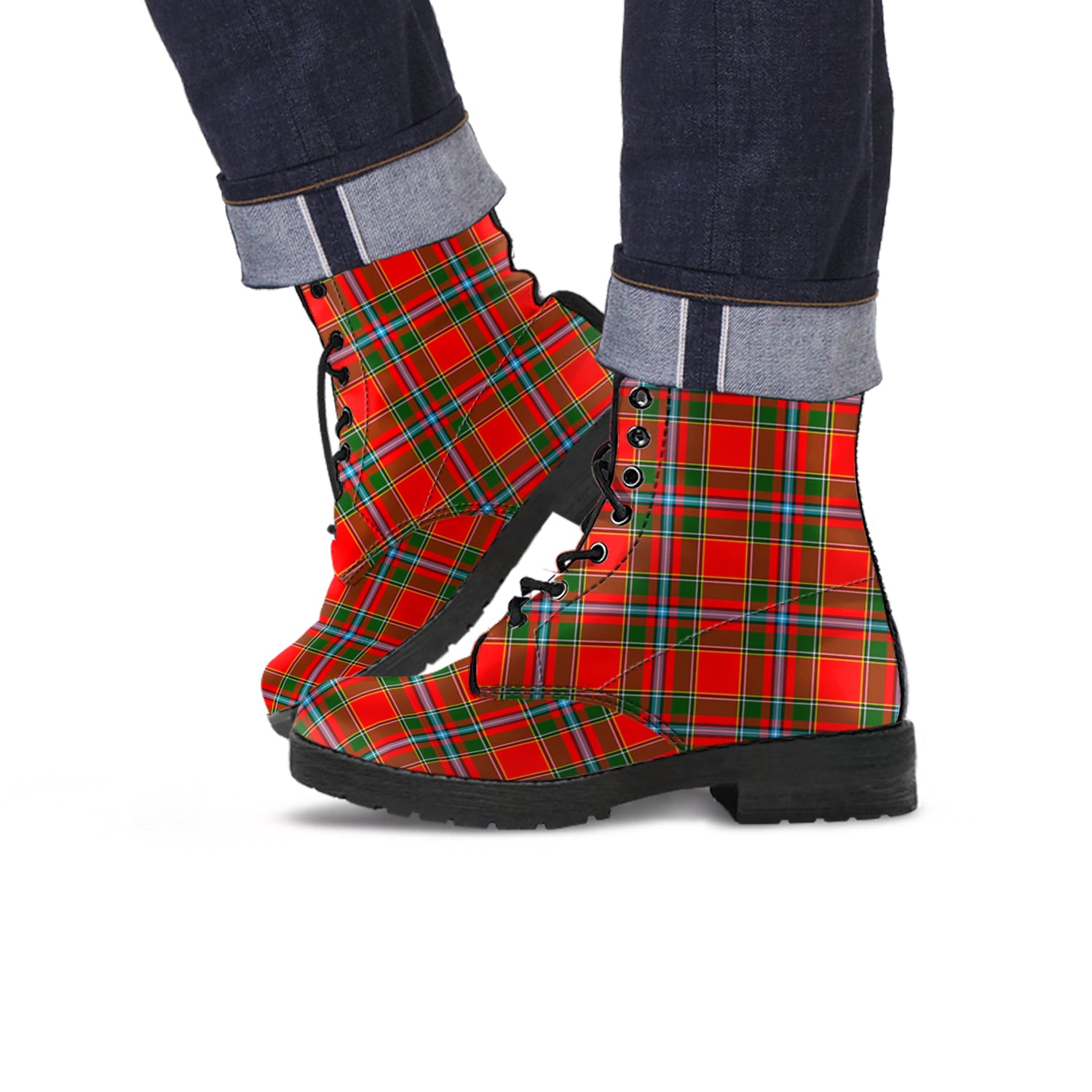 drummond-of-perth-tartan-leather-boots