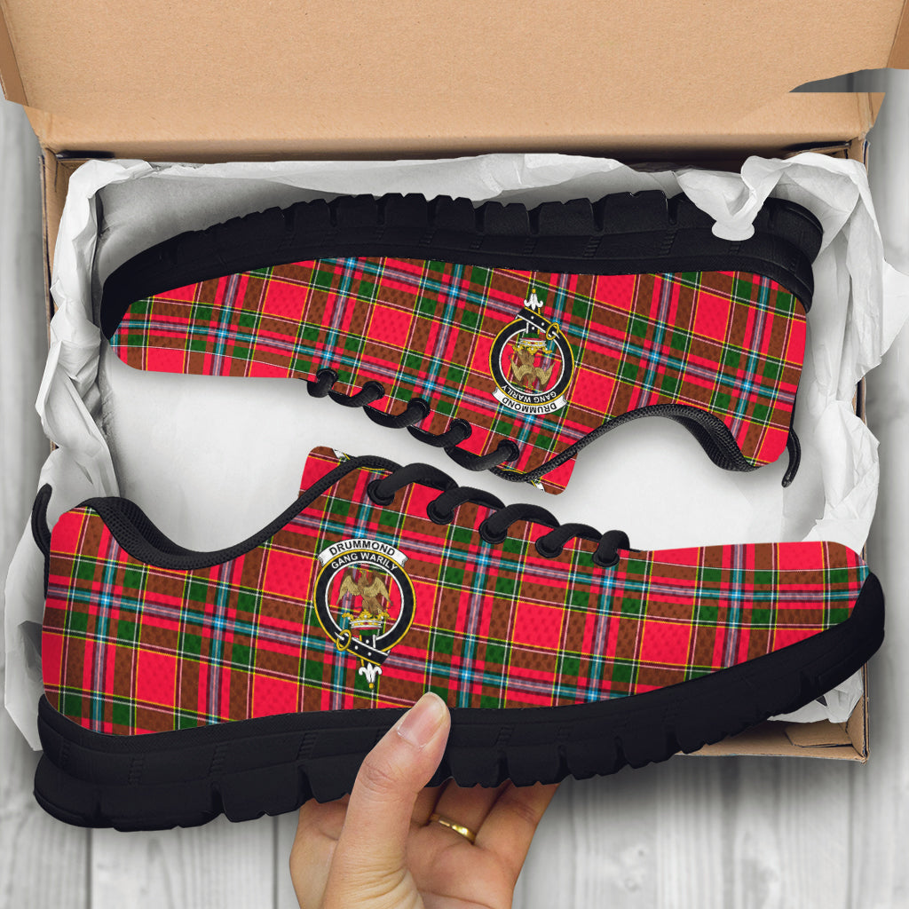 drummond-of-perth-tartan-sneakers-with-family-crest