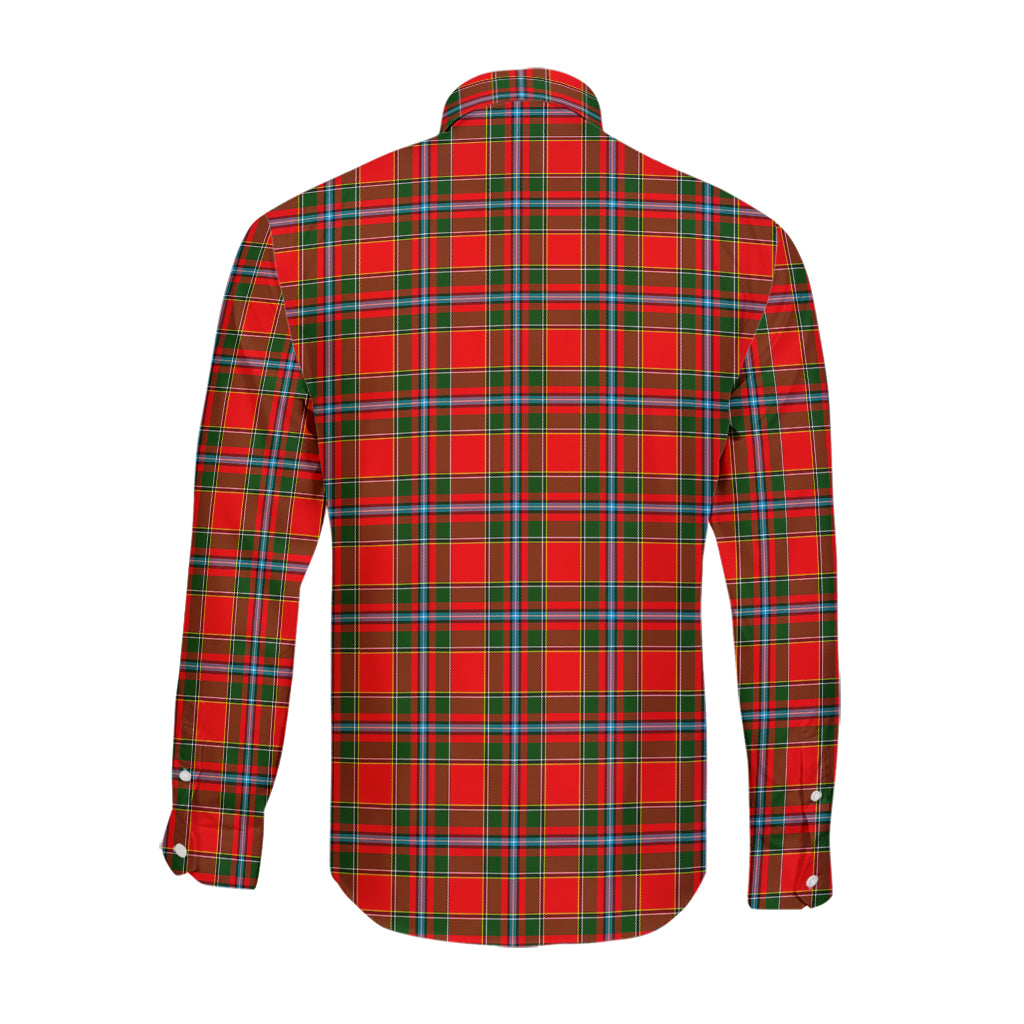 drummond-of-perth-tartan-long-sleeve-button-up-shirt