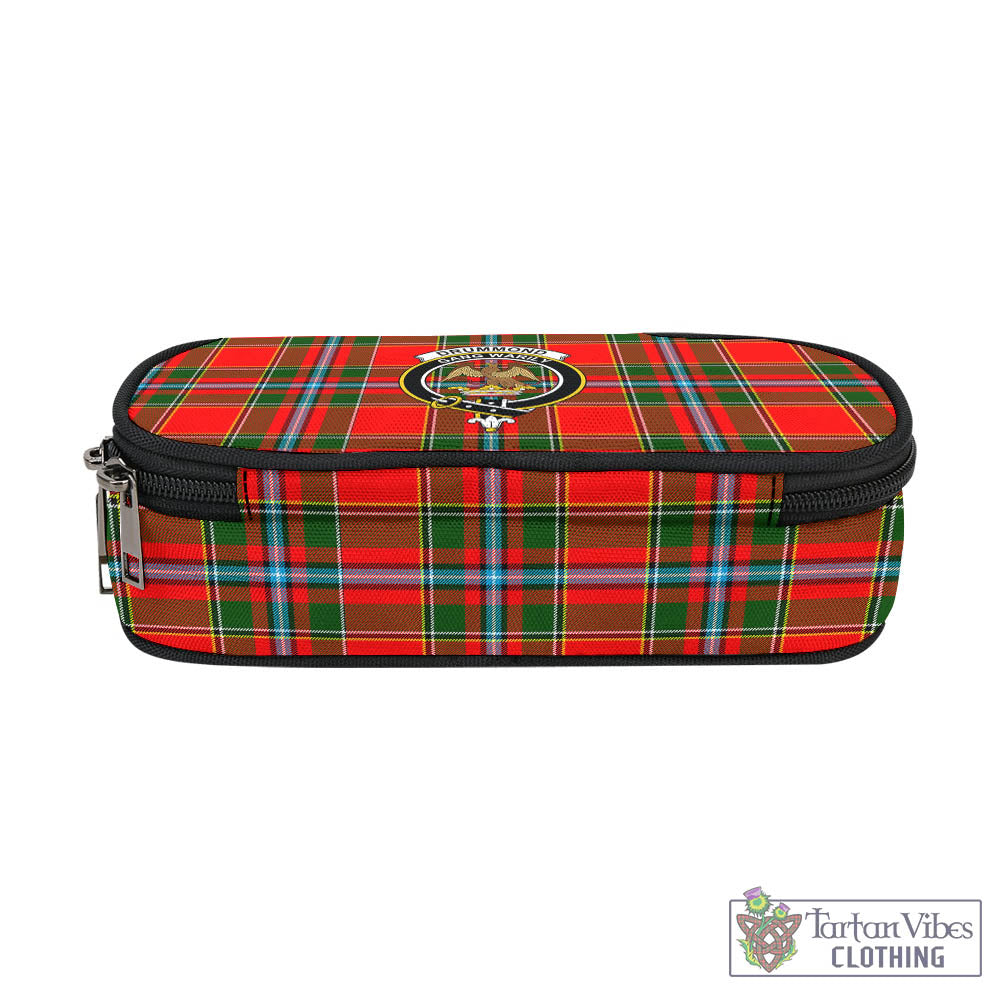 Tartan Vibes Clothing Drummond of Perth Tartan Pen and Pencil Case with Family Crest