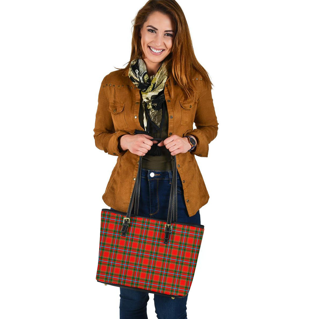 drummond-of-perth-tartan-leather-tote-bag