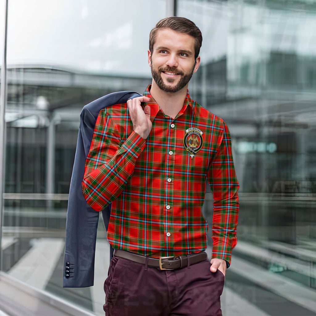 drummond-of-perth-tartan-long-sleeve-button-up-shirt-with-family-crest