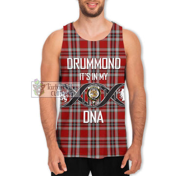 Drummond of Perth Dress Tartan Men's Tank Top with Family Crest DNA In Me Style