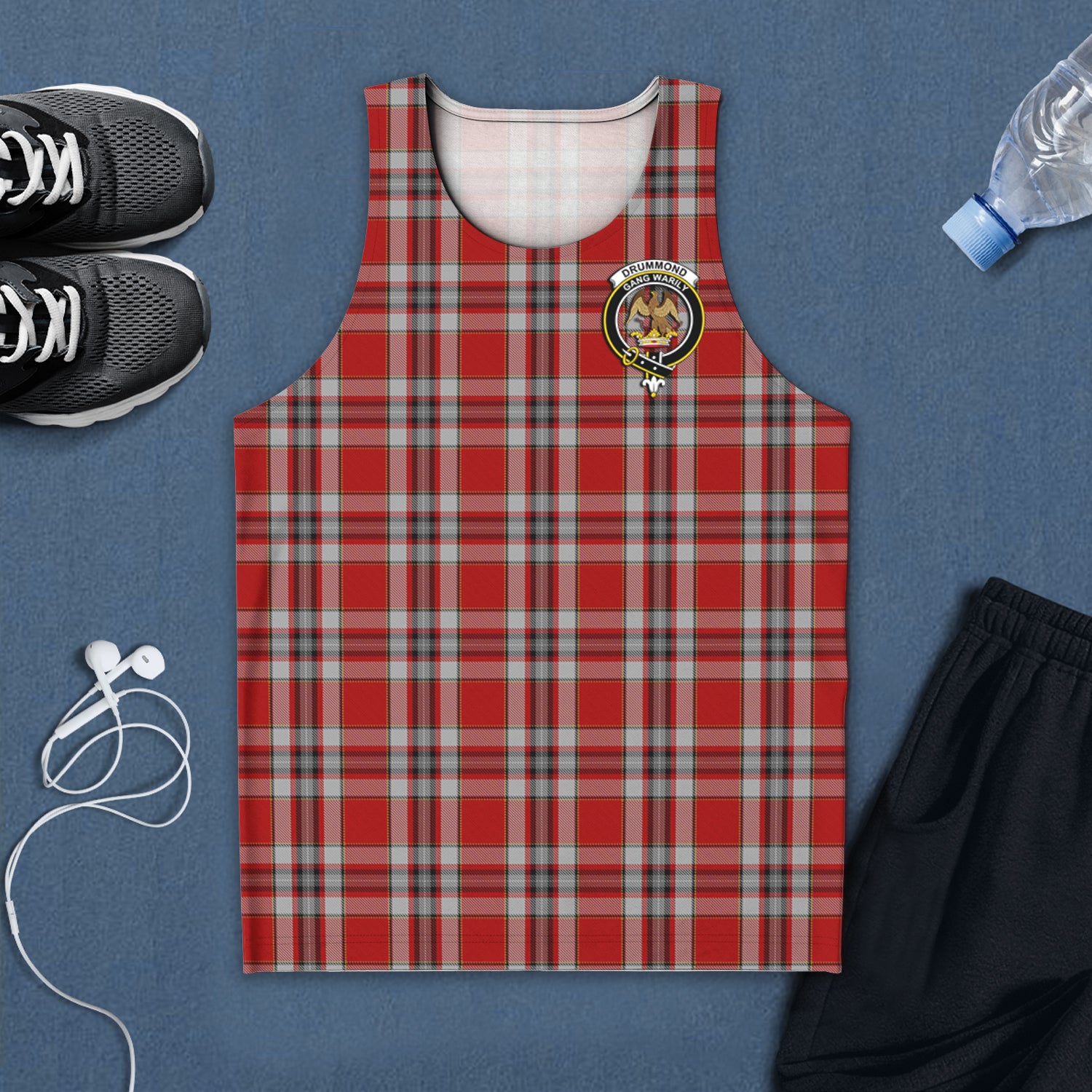 drummond-of-perth-dress-tartan-mens-tank-top-with-family-crest