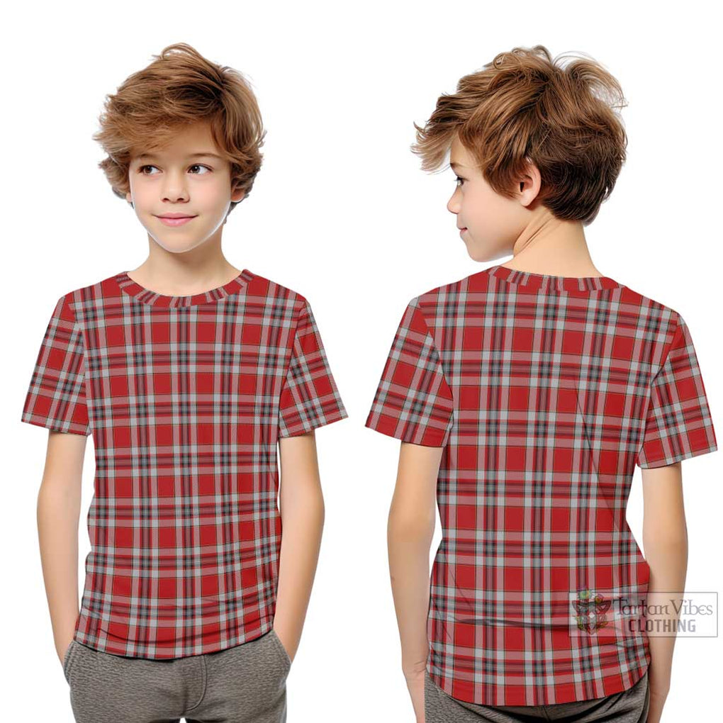 Drummond of Perth Dress Tartan Kid T-Shirt Youth XL Size14 - Tartanvibesclothing Shop