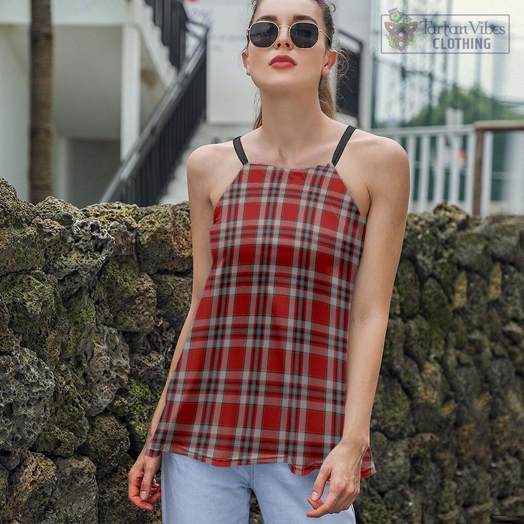 Tartan Vibes Clothing Drummond of Perth Dress Tartan Loose Halter Neck Camisole