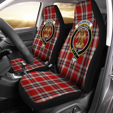 Drummond of Perth Dress Tartan Car Seat Cover with Family Crest