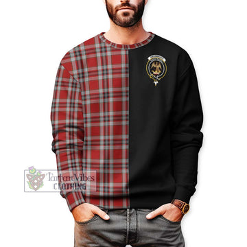 Drummond of Perth Dress Tartan Sweatshirt with Family Crest and Half Of Me Style