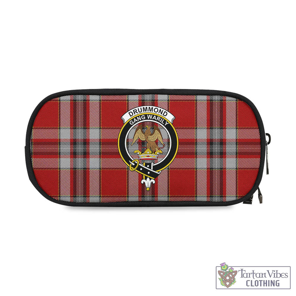 Tartan Vibes Clothing Drummond of Perth Dress Tartan Pen and Pencil Case with Family Crest