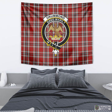 Drummond of Perth Dress Tartan Tapestry Wall Hanging and Home Decor for Room with Family Crest