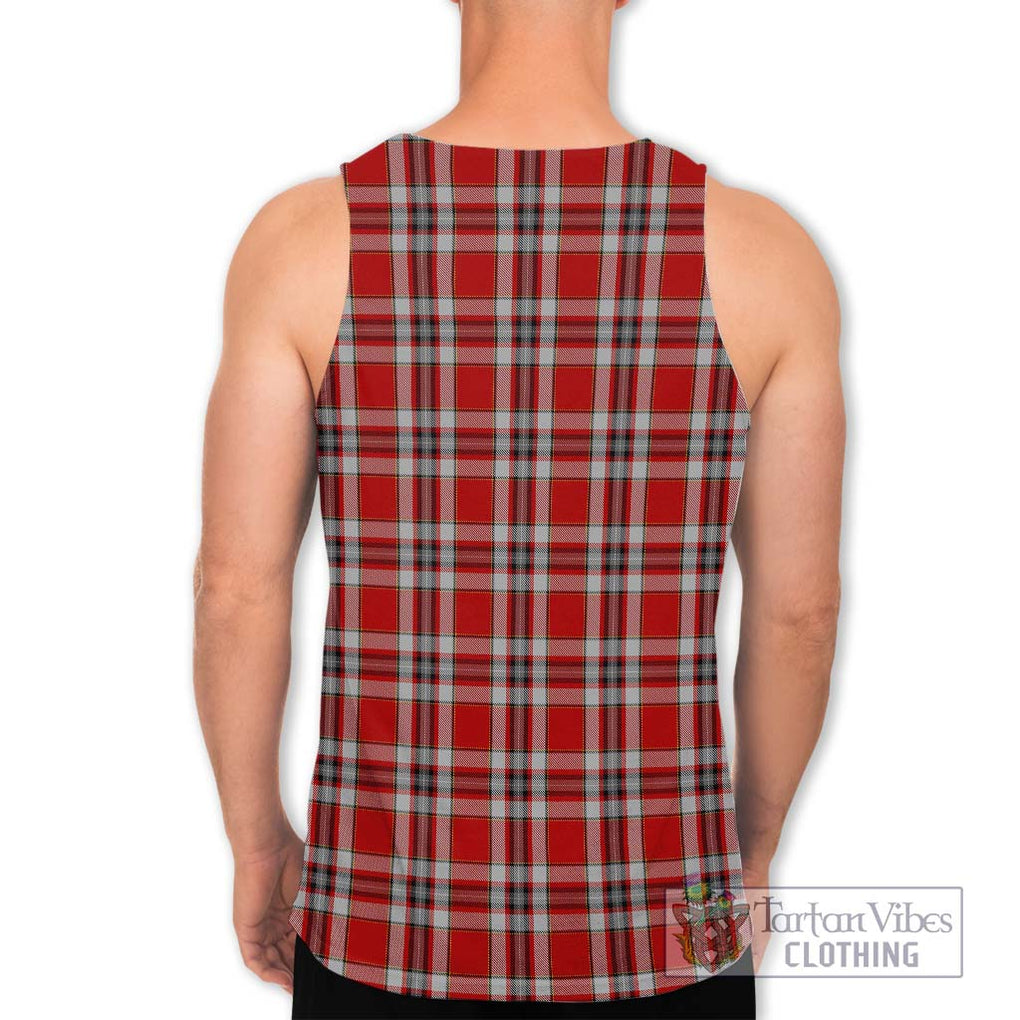 Drummond of Perth Dress Tartan Men's Tank Top with Family Crest DNA In Me Style - Tartanvibesclothing Shop