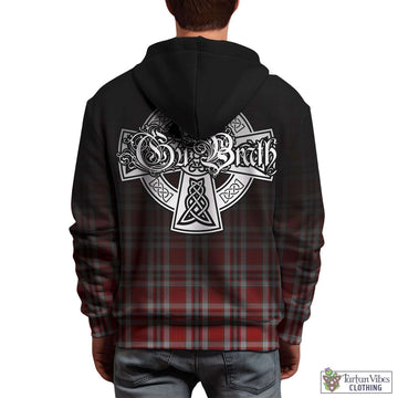 Drummond of Perth Dress Tartan Hoodie Featuring Alba Gu Brath Family Crest Celtic Inspired