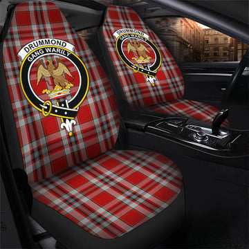 Drummond of Perth Dress Tartan Car Seat Cover with Family Crest